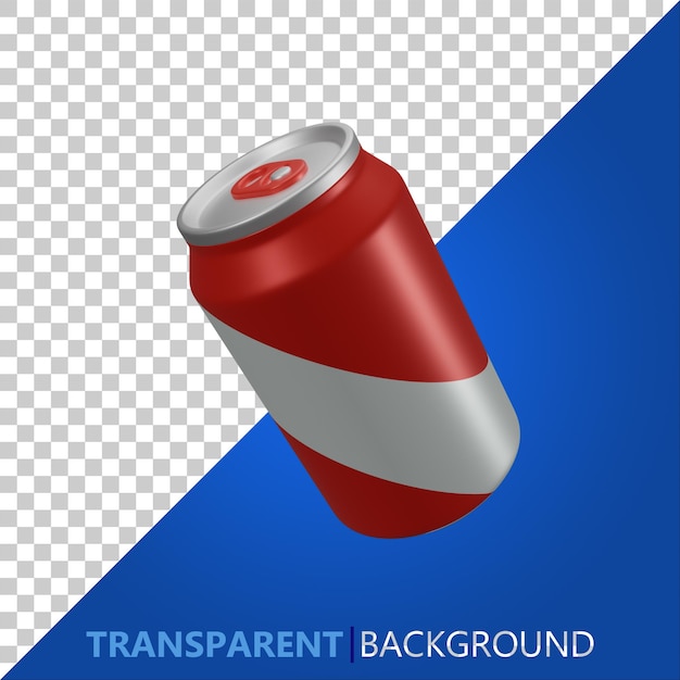 coca cola icono 3d