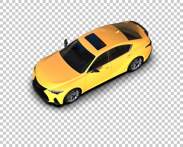 un coche amarillo con el número 2 en el frente