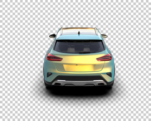 un coche amarillo con una placa de matrícula amarilla que dice en su capó