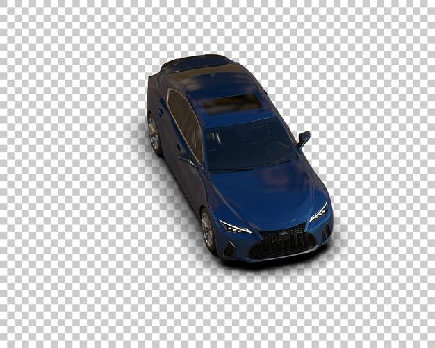 un coche azul con la palabra Honda en el frente