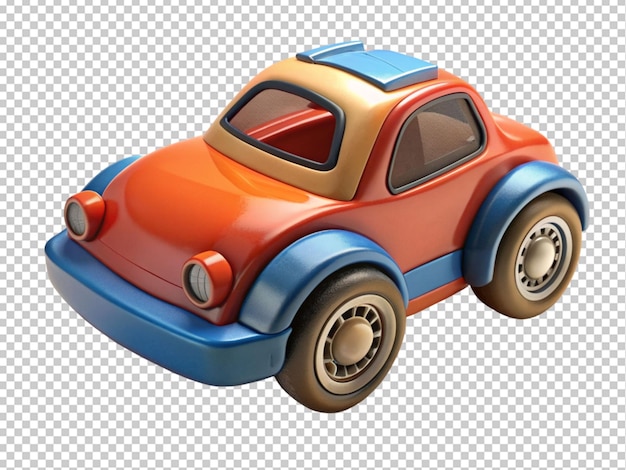 PSD coche de juguete en 3d