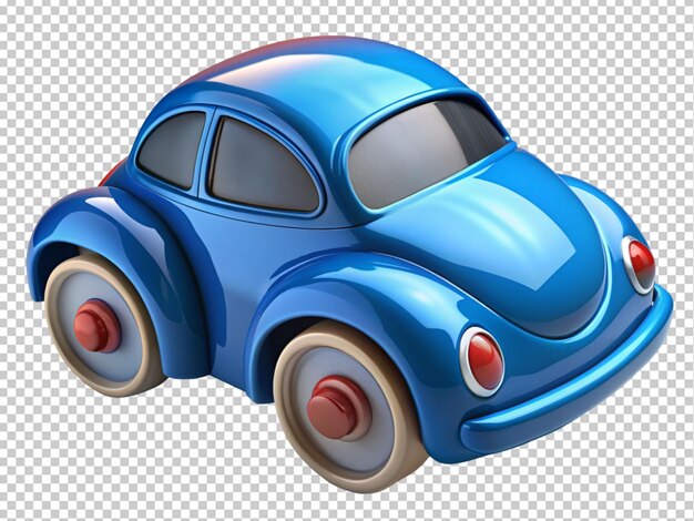 Coche de juguete en 3d