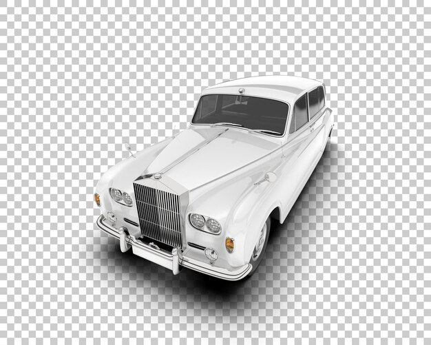 PSD coche de lujo en la ilustración de renderizado 3d de fondo transparente