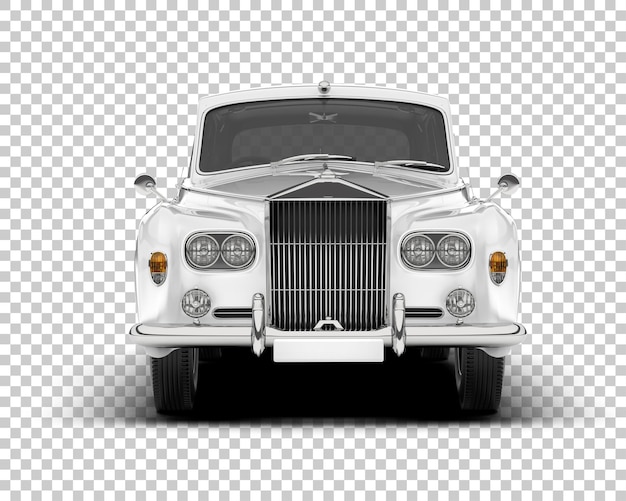 PSD coche de lujo en la ilustración de renderizado 3d de fondo transparente