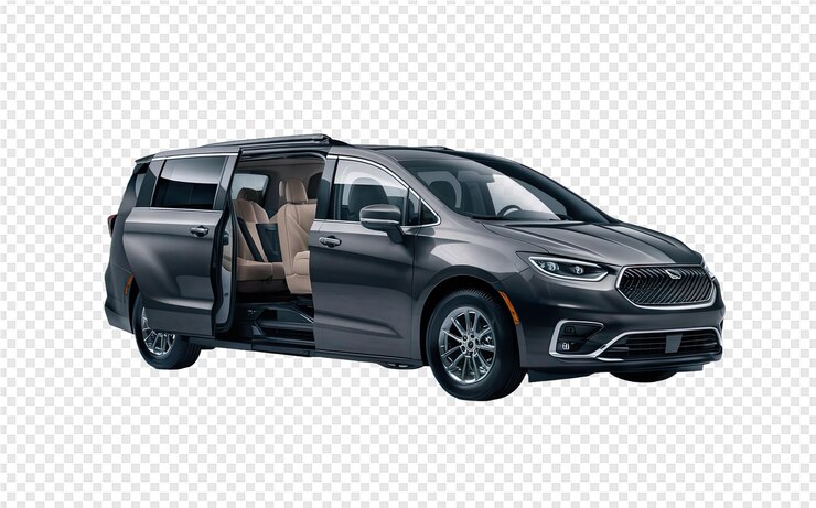 PSD un coche negro con la puerta abierta se muestra con la palabra ford en el lado