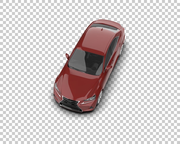 un coche rojo con la palabra Honda en el frente