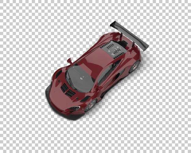 un coche rojo con la palabra Honda en el frente