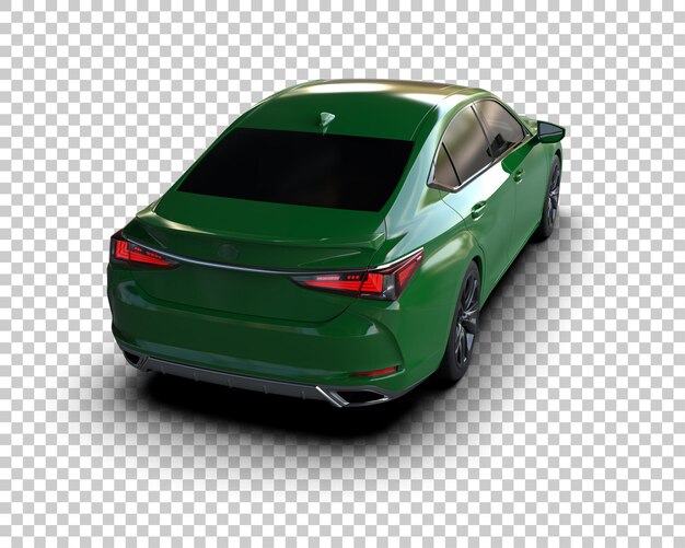 un coche verde con el capó abierto y la ventana trasera abierta