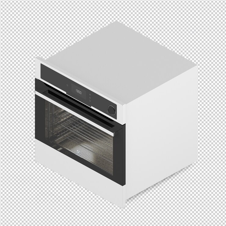 PSD cocina isométrica render 3d