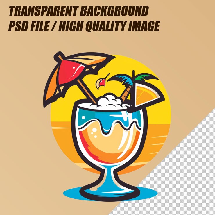 PSD coco en un fondo transparente png