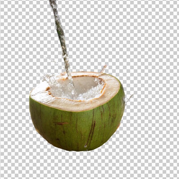 coco con paja de papel