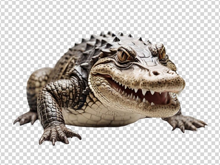 PSD el cocodrilo en png