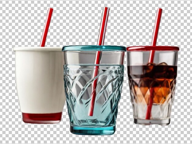 PSD cócteles y bebidas de jugo de frutas vaso y batido de naranja y tónico png