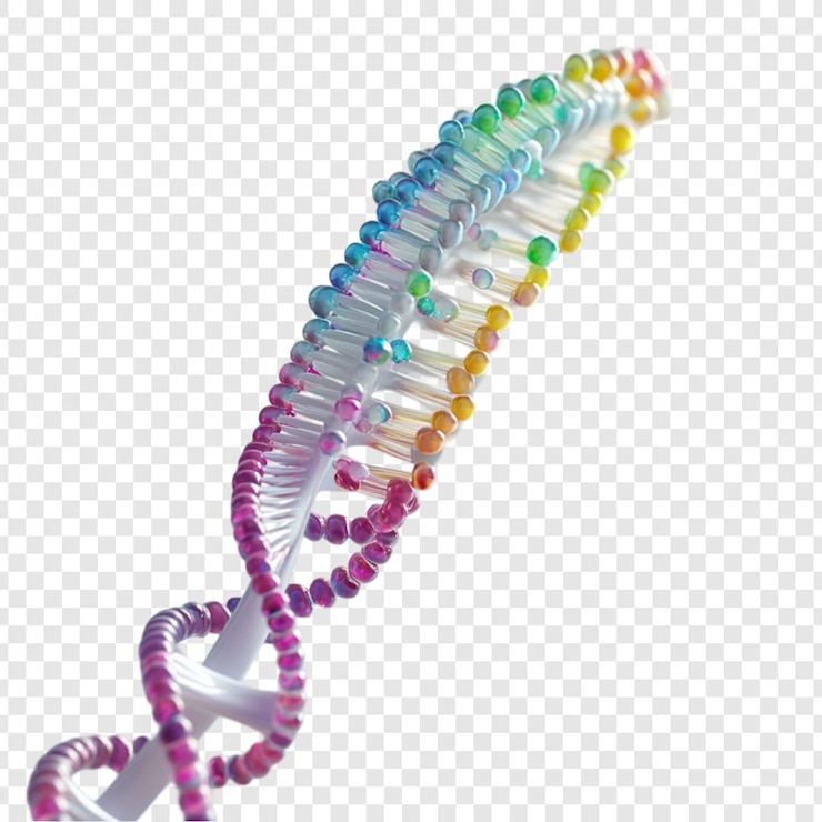 PSD codice genetico dell'elica colorata del dna scienza biologia