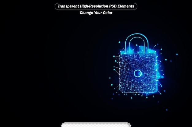 PSD código de datos de seguridad concepto digital