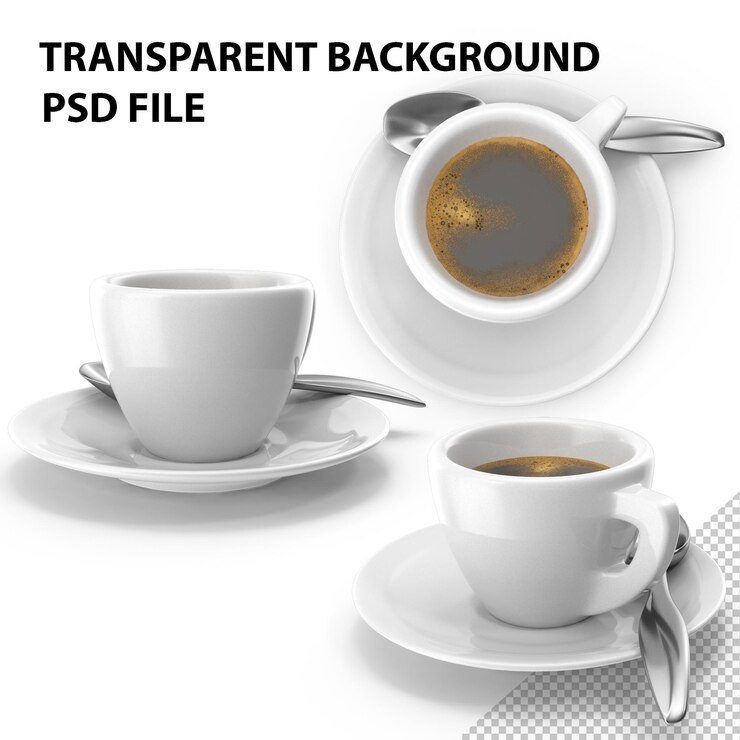 PSD coffee cup png