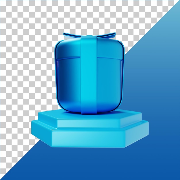 Coffret cadeau avec des icônes de podium pour les applications mobiles web ux ui