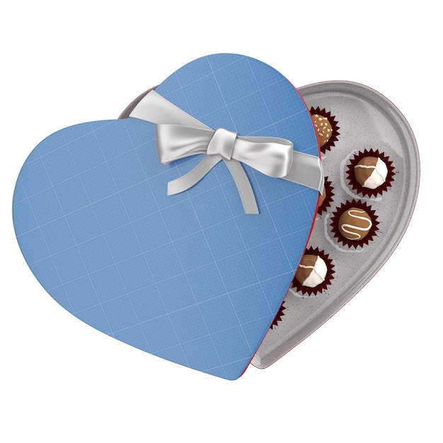 Coffret Chocolat Coeur