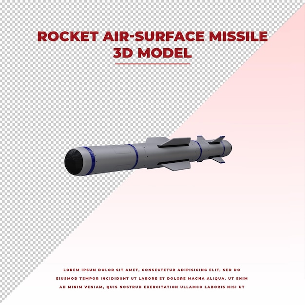 Cohete misil de superficie aérea