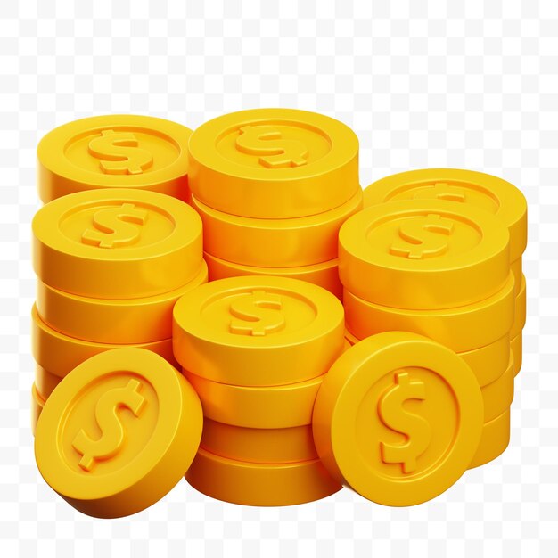 Coin 3D Illustration
