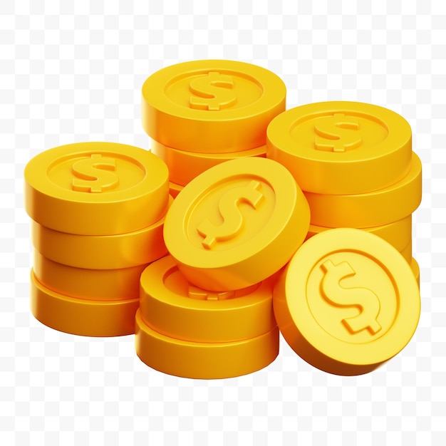 Coin 3D Illustration