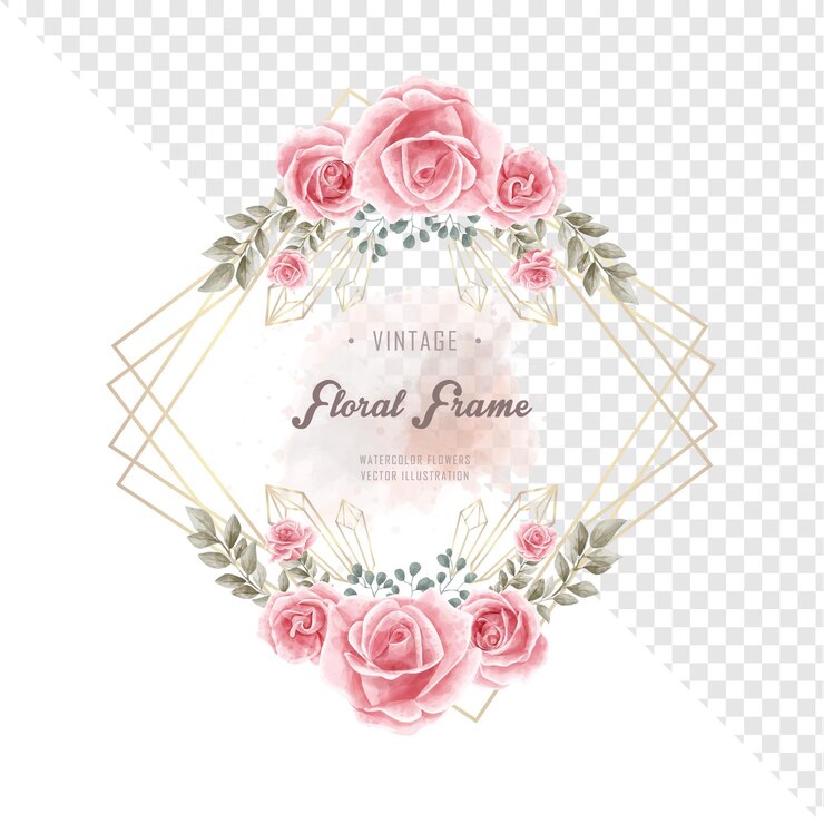 PSD un coin floral vibrant une composition délicate de fleurs séchées