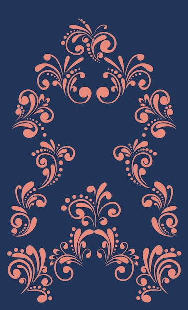 Coleção de elementos decorativos florais