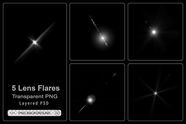 coleção de luzes efeito de cor conjunto de luzes efeito de brilho estrela brilhante cintilação de estrela brilhante sh