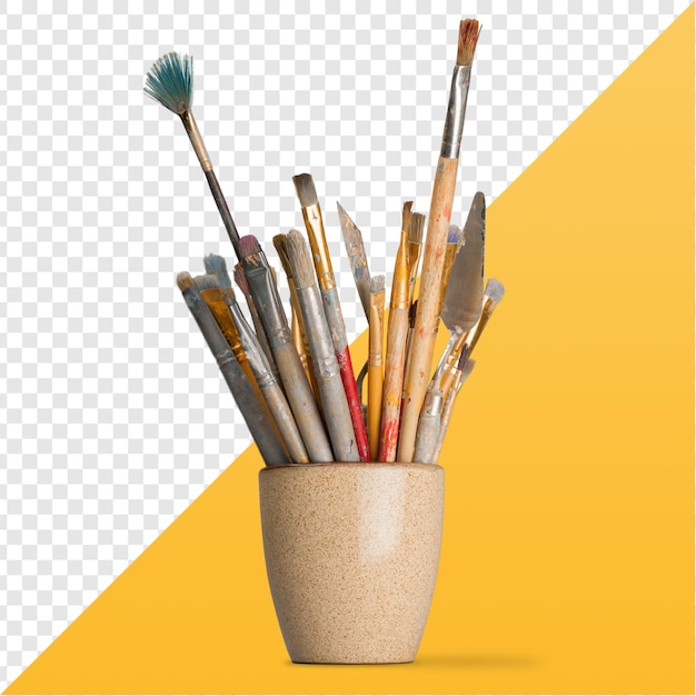 Coleção de Pincéis de Arte
