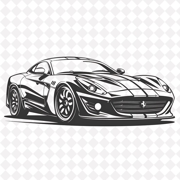 PSD coleção de selos de veículos png background limpo e desenhos vetoriais para camisas clipart svg psd