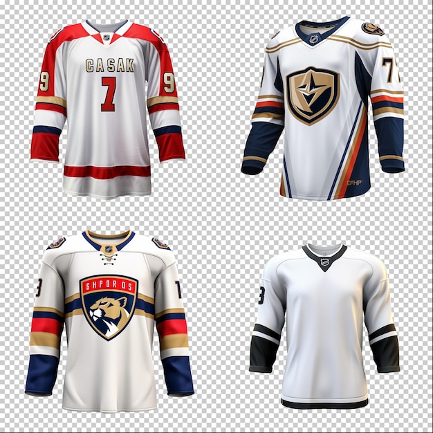 PSD colección de camisetas nhl inteligencia artificial generativa