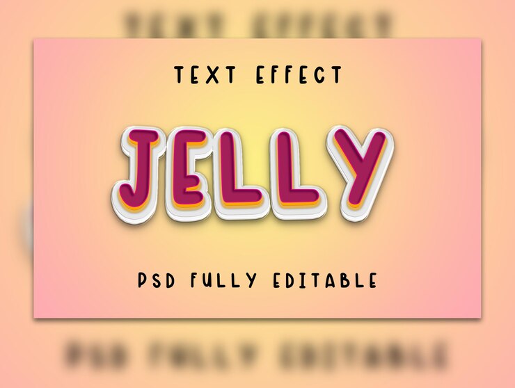 PSD una colección de efectos de texto que son atractivos y fáciles de editar