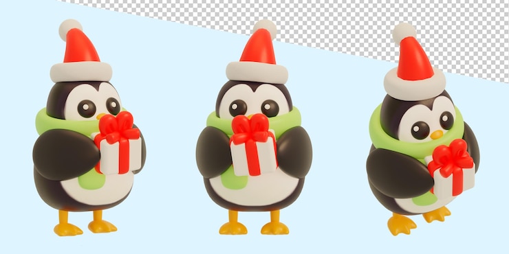 PSD colección de iconos navideños para festividades