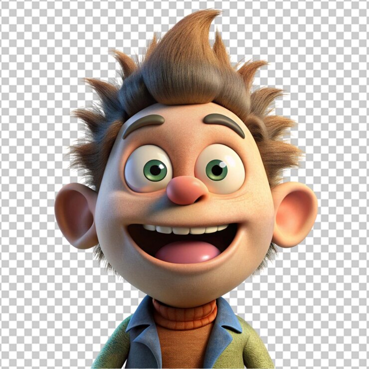 PSD colección de mascotas de monos lindos