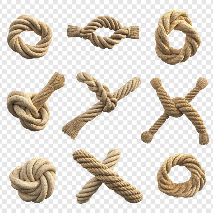 PSD colección de nudos de cuerda