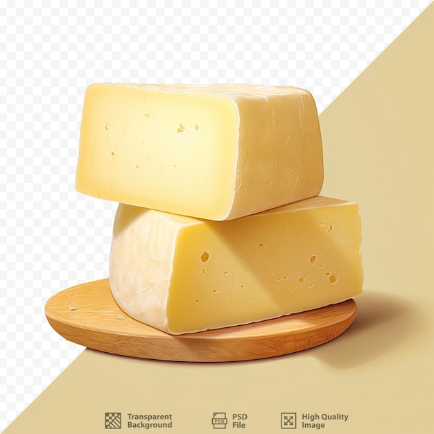 Una colección de quesos con la imagen de un queso.