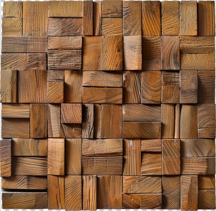 PSD una colección de tablas de madera con la palabra madera en ellas