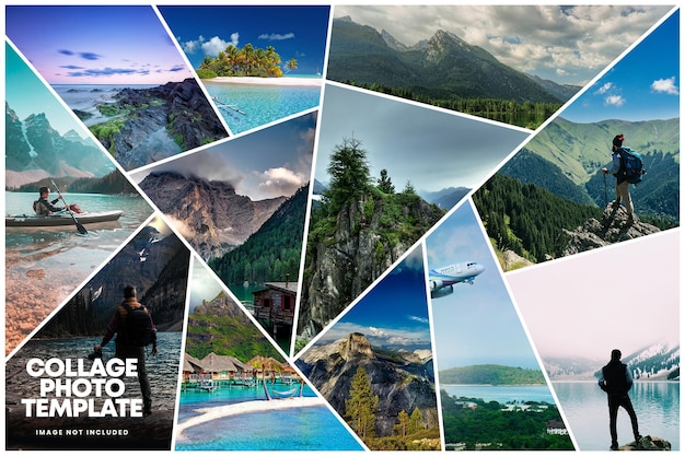 Collage-Fotografie Facebook-Cover-Foto-Effekt