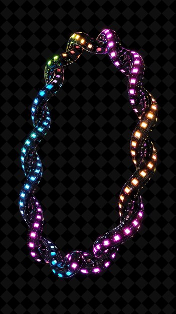 Collar de caramelos luminosos retorcidos con cuentas de caramelo fragmentadas color neón comida bebida colección Y2K