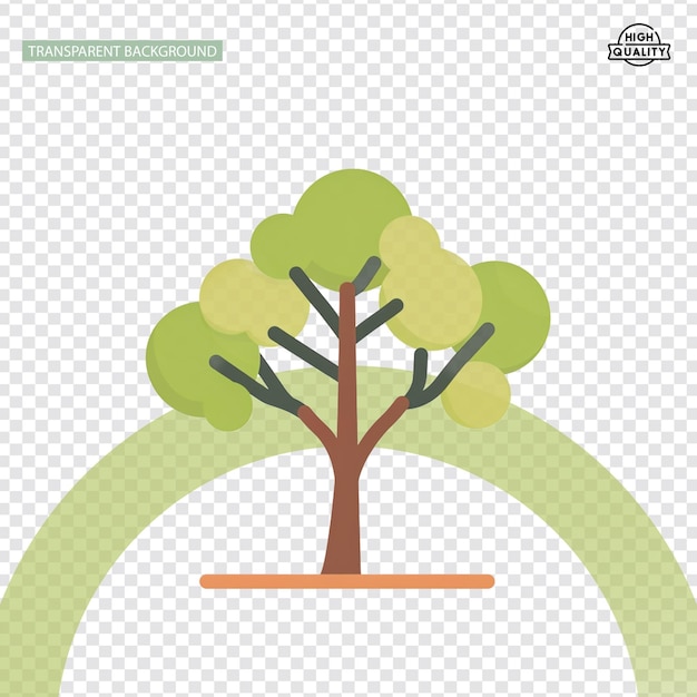 la collecte des icônes d'arbres