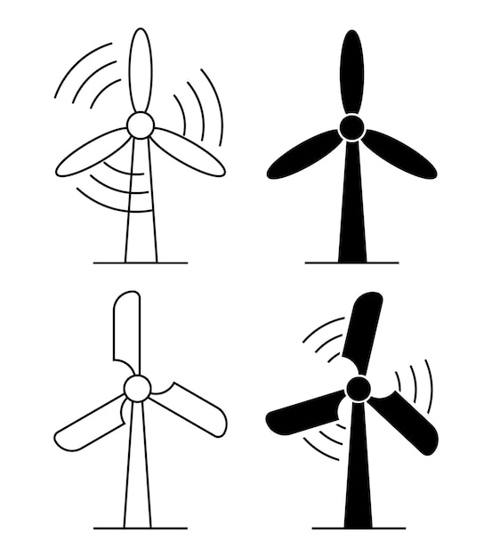 Collection d'éoliennes