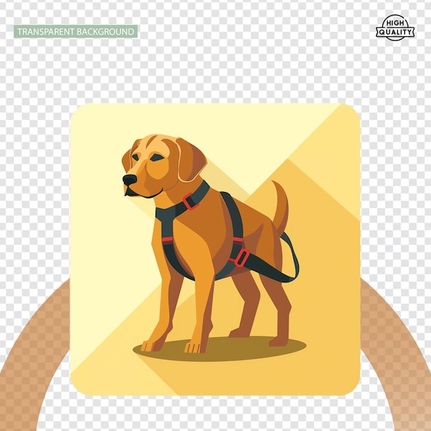 La collection d'icônes de chiens de dessins animés est plate.