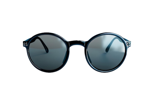 Collection de lunettes de différents styles isolées sur fond blanc AIG57