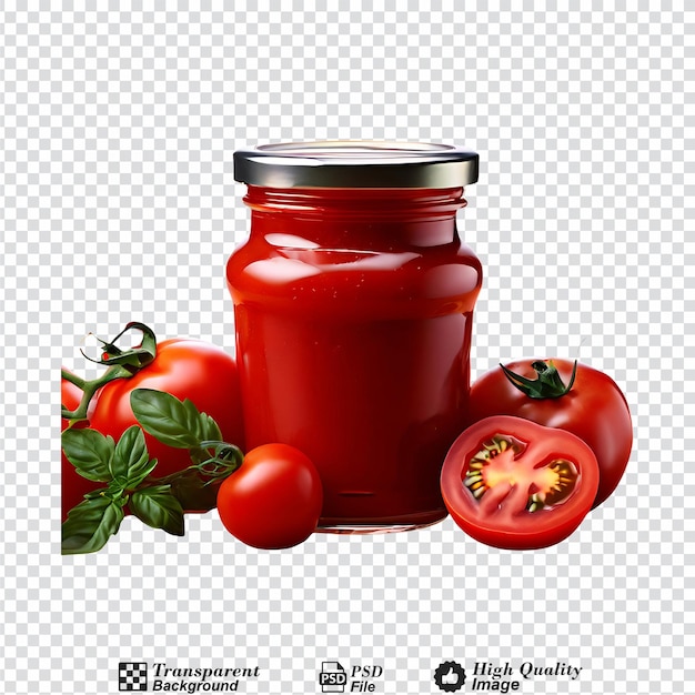 PSD collection de sauce tomate ketchup isolée sur un fond transparent