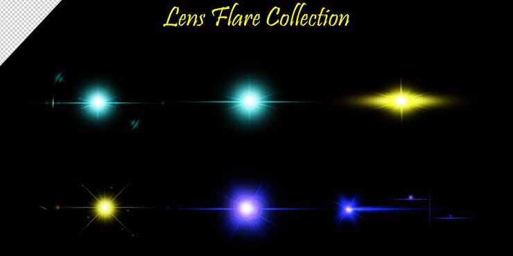 Collezione di brillanti lenti colorate
