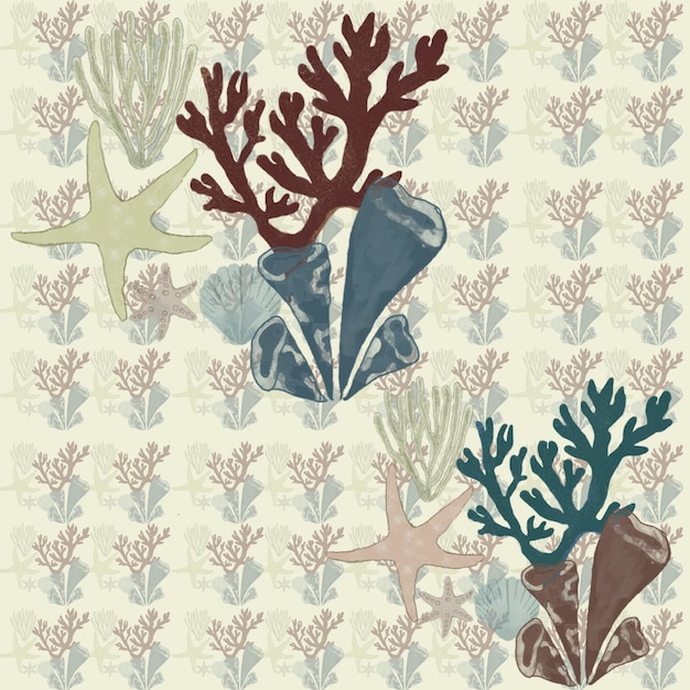 Collezione di coralli