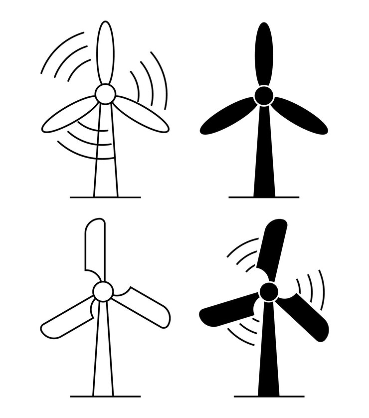 PSD collezione di turbine eoliche