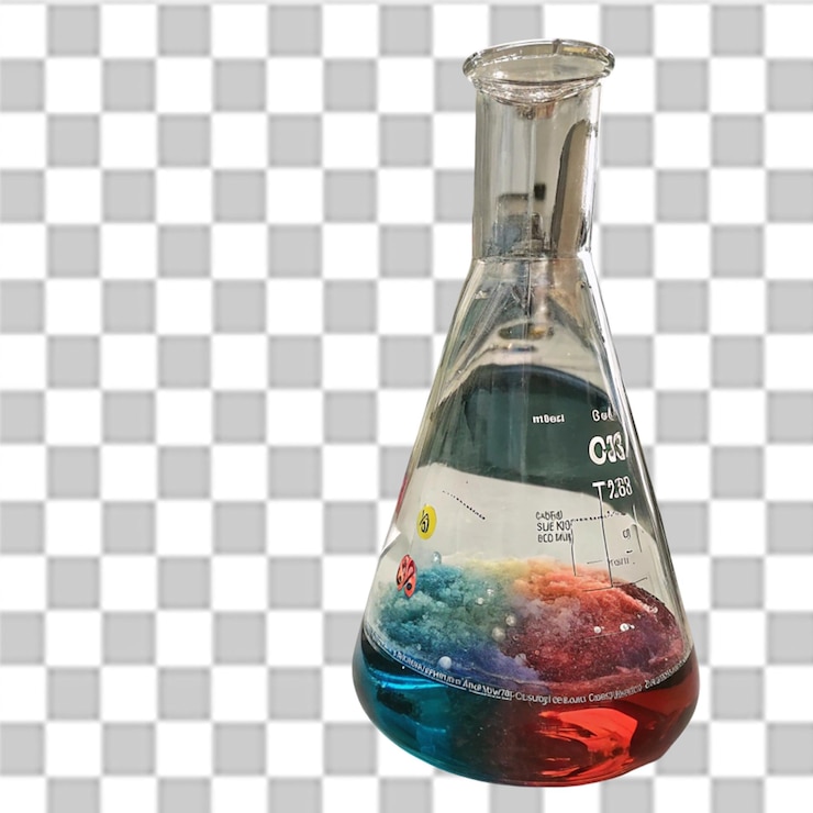 PSD colofón experimental químico para experimentos y investigaciones de laboratorio