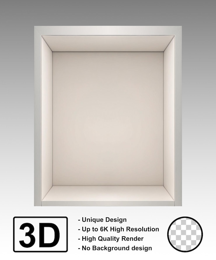 PSD color blanco para la exposición evento vitrina de exhibición de productos fondo
