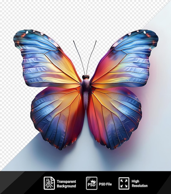 Color de fondo transparente mariposa aislada en fondo aislado no hay imagen para proporcionar un título para png